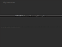 Tablet Screenshot of bigboon.com